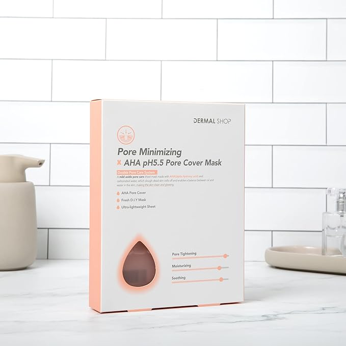 Transparent Pore Reducing Mask AHA pH5.5 Dermal Shop-Velvo Beauty