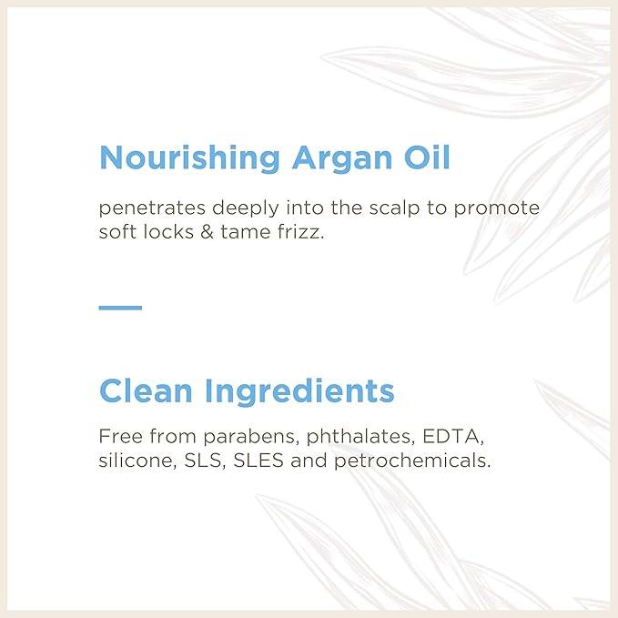 Soapbox Argan Oil Shampoo, Harsh Sulfate Free, Paraben & Silicone Free, Color Safe, and Vegan Hair Shampoo | Control & Soften Shampoo (33.8 Ounces)-Velvo Beauty