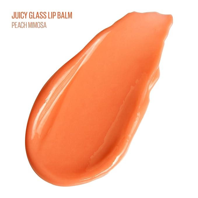 Kaja Juicy Glass Lip Balm | Plumping, Hydrating, Korean Lip Balm, Moisturizing Lip Care, 24hrs Long-lasting Hydration, Nourishing Lip Care | Peach Mimosa, 0.15 oz.-Velvo Beauty