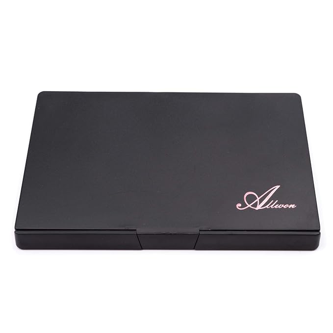 Empty Magnetic Eyeshadow Makeup Palette with Mirror and 12Pcs 26mm Round Metal Pans-Velvo Beauty