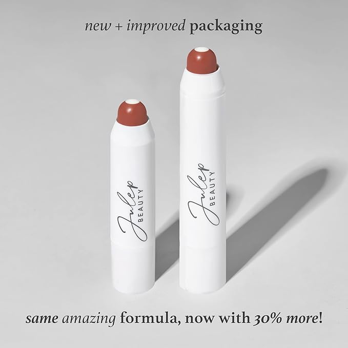 Julep It's Balm: Tinted Lip Balm + Buildable Lip Color - Brandy Wine - Natural Gloss Finish - Hydrating Vitamin E Core - Vegan-Velvo Beauty