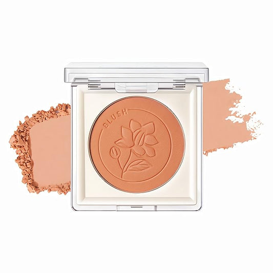FOCALLURE Powder Palette Blush, Matte Mineral Blush Powder, Bright Shimmer Face Blush Makeup, Contour and Highlight Blush Palette, Highly Pigmented, Long Lasting, Waterproof, Blendable, #101-Velvo Beauty