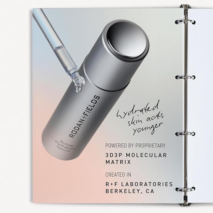Rodan + Fields Active Hydration Serum | 1oz | Boosts Hydration Levels | Glycerin | Hylauronic Acid-Velvo Beauty