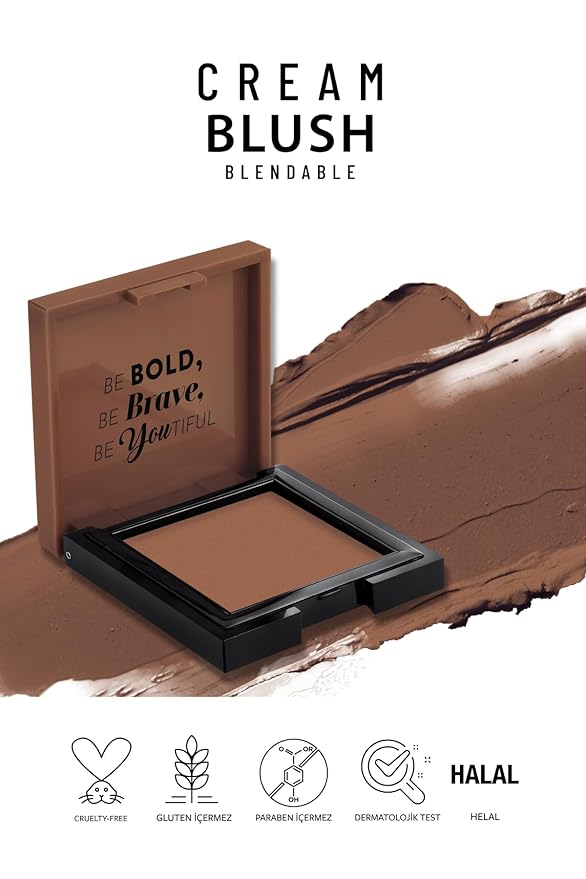 Pastel Cream Blush 50 | Fresh | Healthy & Natural Look | Ligh Weighted Formula | Sebum Control Richly Pigmented | Easily Blendable | Long Lasting | Semi Matte | 0.18 oz.-Velvo Beauty