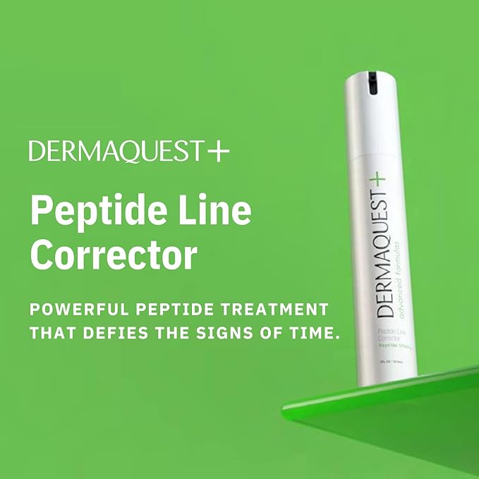 DermaQuest+ NEW Peptide Line Corrector Face Serum (1oz)-Velvo Beauty