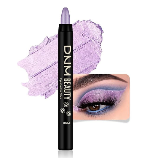 evpct Light Purple Shimmer Cream Eye Shadow Brightener Sticks Set for Eyes, Light Purple Shimmery Matte Pencil Eye shadow Applicator Stick Pen Palette Makeup Waterproof sombras en crema para ojos 08#-Velvo Beauty