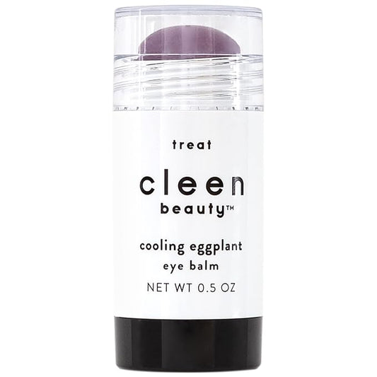 Cleen Beauty Cooling Eggplant Eye Balm | Under Eye Stick | Dark Circles Under Eye Treatment for Women | Puffy Eyes Treatment - Paraben Free | 0.5 Oz-Velvo Beauty