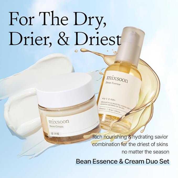 mixsoon Bean Essence, Vegansnail, Exfoliating Essence for face, Hydrating Korean Skin Care,Glassskin 1.69 fl.oz/50ml-Velvo Beauty