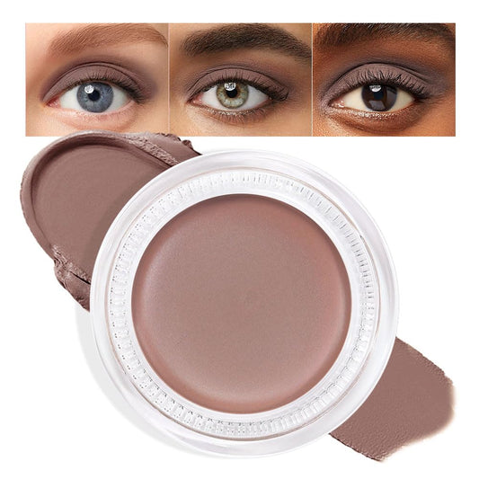Single Cream Stone Matte Eyeshadow Palette Makeup, Natural Single Mini Instant Holographic Eyeshadow For Women, Sombras Crema Para Ojos, Talc, Paraben & Cruelty Free, 22-Velvo Beauty