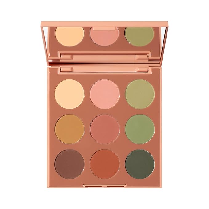 Morphe 9B Matte Essentials Artistry Palette - Warm Toned Makeup Palette - Highly Pigmented Matte Eye Makeup with a Blendable & Buildable Formula (0.35 oz)-Velvo Beauty