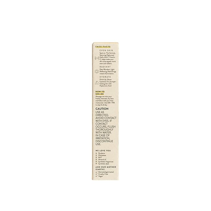 Honest Beauty Mini Vitamin C Brightening Serum | Improves Skin Tone + Complexion | Vitamin C, Pearl, Hyaluronic Acid | EWG Verified + Cruelty Free | Travel Size, 0.33 fl oz-Velvo Beauty