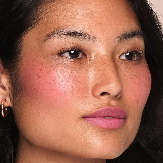 Jouer Blush & Bloom Cheek + Lipstick, Peony - Hydrating Cream Blush Stick for Cheek and Lip Tint - Moisturizing Rose Hip and Squalane Oil Formula-Velvo Beauty