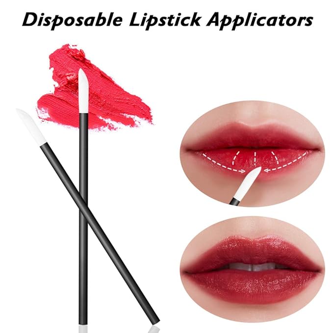 2 Styles Professional Makeup Palette with Spatula and 150 PCS Makeup Brush Kit, SourceTon Cosmetic Palette (5.9”x 3.9”) & Makeup Applicators (Mascara Wands, Lipstick Applicators, Fine Eyeliner Brush)-Velvo Beauty
