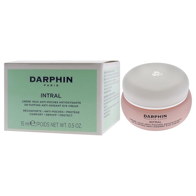 Darphin Intral De-Puffing Antioxidant Eye Cream for Unisex - 0.5 oz Cream-Velvo Beauty