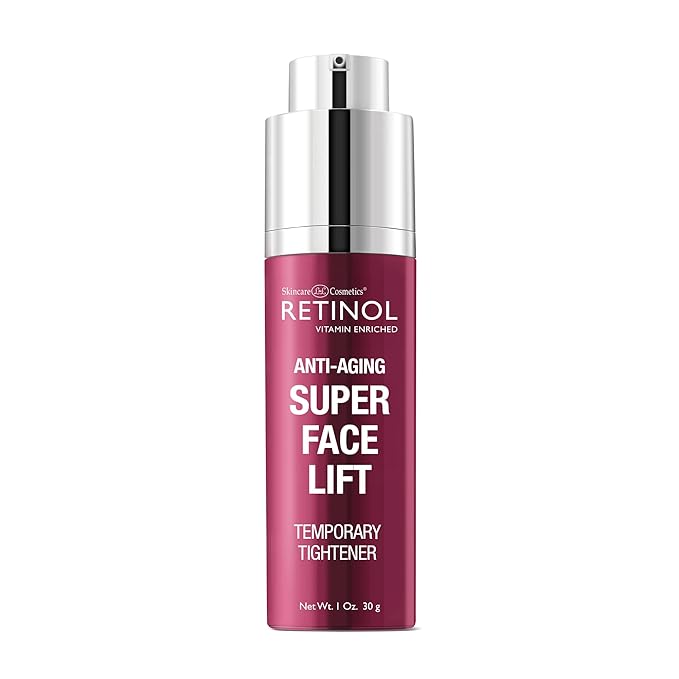 Retinol Super Face Lift - Visibly firms and tightens for a lifted, younger look. Infused, Vitamins C & E, this firming blend is a beauty “quick-fix”-Velvo Beauty