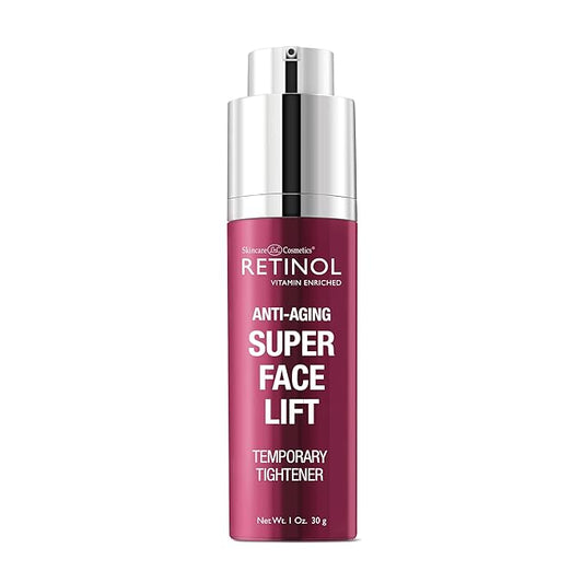 Retinol Super Face Lift - Visibly firms and tightens for a lifted, younger look. Infused, Vitamins C & E, this firming blend is a beauty “quick-fix”-Velvo Beauty