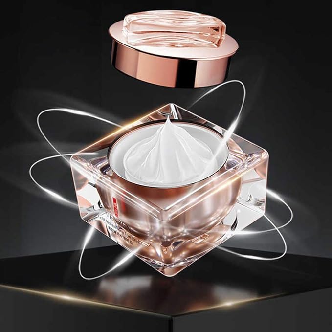 VENZEN Gold Moisturizing Eye Cream Anti Aging Anti Wrinkle Shade Dark Circles Shine Serum Glycerin Delicate Hyaluronic Acid 15g-Velvo Beauty