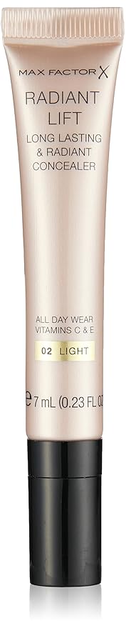 Max Factor Radiant Lift Concealer - 02 Light Concealer Women 0.23 oz-Velvo Beauty