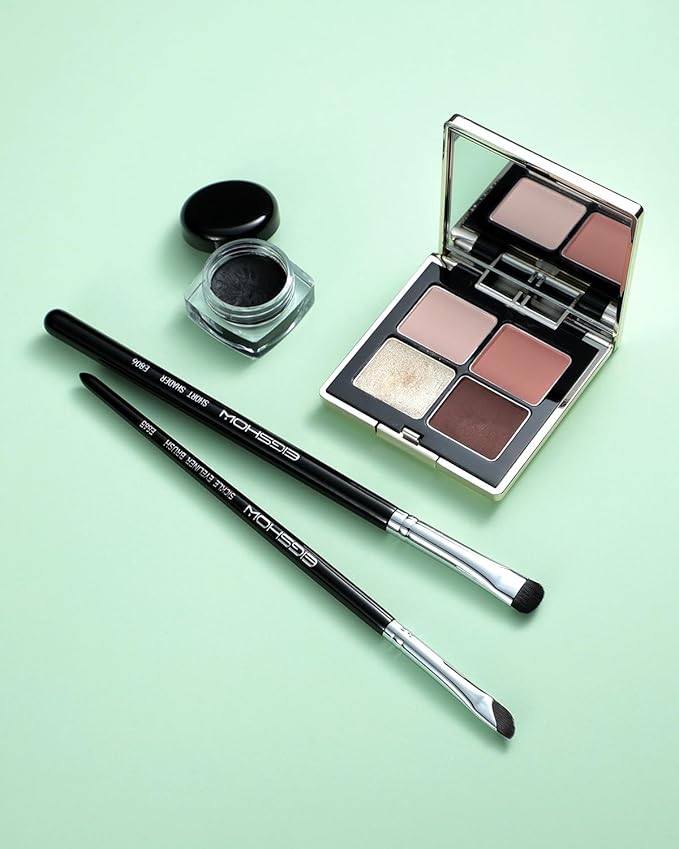EIGSHOW Eyeshadow Smudge Brush & Eyeliner Brush, High-End Precision Eye Makeup Tools for Blending Cat Eye, Winged Liner (E865&E806)-Velvo Beauty