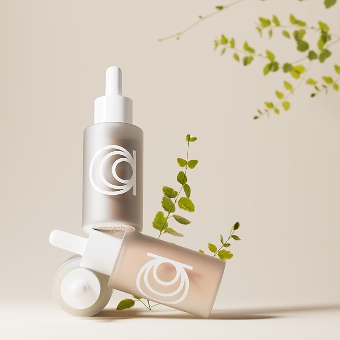 Auraiha Glow Jelly Highlighting Serum - Jojoba & Cucumber Infused Superfood Elixir - Intense Hydration for Radiant, Healthy Glow - Vegan - 1 fl oz (sunset, 1oz)-Velvo Beauty