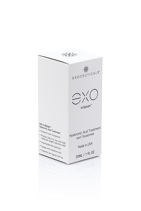 EXO SKIN SIMPLE - EXO H-SERUM™ Exoceuticals Hyaluronic Acid Treatment | Serum for Hydration | Innovative Exosome Skincare Solutions | 30ML (1 fl oz.)-Velvo Beauty