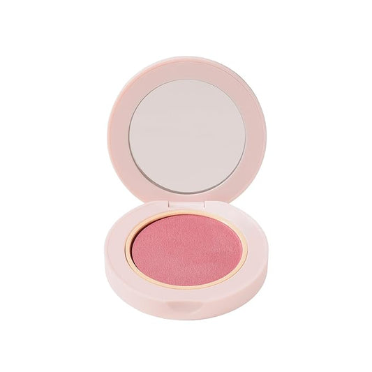 Wander Beauty Hydrating Powder Blush - Lightweight, Berry Blush Makeup with a Blurring, Satin Finish - Buildable Formula with Hyaluronic Acid, Squalane & Aloe Leaf Extract - Berry Busy - 0.18 oz-Velvo Beauty