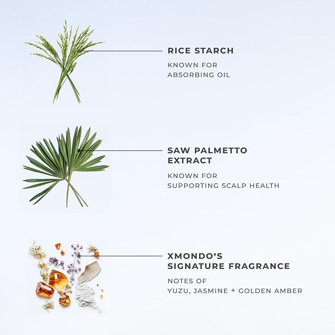 XMONDO Hair BOOST X Dry Shampoo, Zero Residue, Formulated with Saw Palmetto to Promote Scalp Care, Clinically Tested, Dermatologist Tested, Talc-free, Benzene-free, Free of aluminum starch, 5 oz-Velvo Beauty