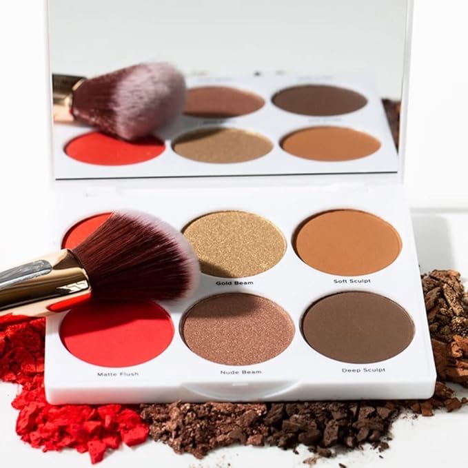 Absolute New York ICON Face Palette (Medium to Dark)-Velvo Beauty