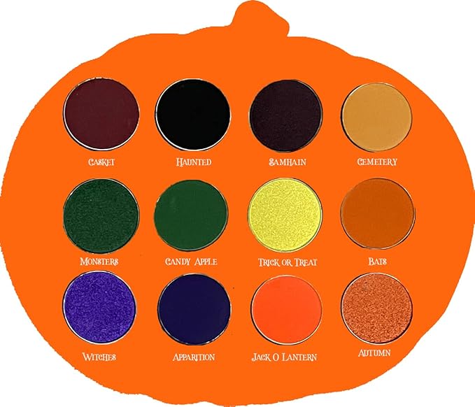 Vintage Halloween Jackolantern Palette-Velvo Beauty