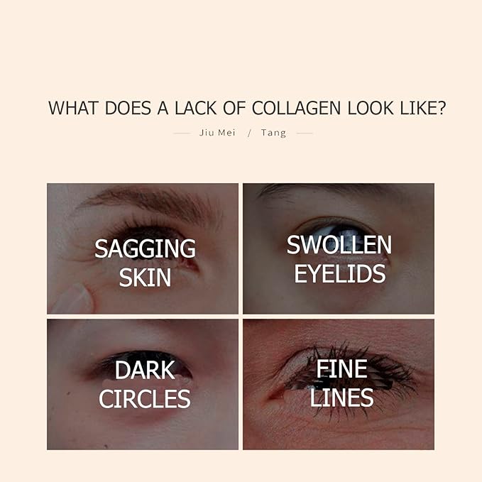 Collagen Six Peptide Dissolve Striation Three Color Eye Cream Eye Bags Hydrating Face Skin 60g / 2.03fl.oz-Velvo Beauty