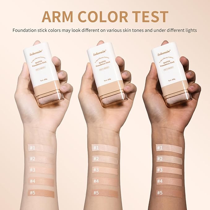 Beauty Balm Serum Boosted Skin Tint, Dual-Ended Eraser Foundation Stick with Brush, Full Coverage Cream Korean Makeup, Long-Lasting Stick for Smooth, Flawless Finish (#2 Nature)-Velvo Beauty
