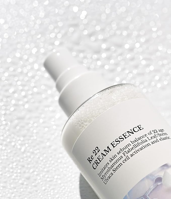 Re 22 Cream Essence – Korean Skin Care All-in-One Hydrating Spray with Resurrection Plant & Sea Lettuce Stem Cells for Youthful, Balanced Skin – Relaxing Gifts, 150ml / 5.07 fl. oz-Velvo Beauty