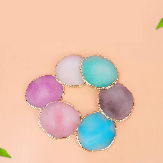 1 Piece Nail Art Palette Nail Polish Palette Mixing Palette Makeup Plate Nail Plates for Nail Art Nail Tip Holder Nail Art Display (1 Brown)-Velvo Beauty