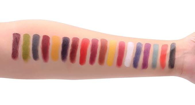 Master FX Palette, 18 Highly Pigmented Cream Colors, Professional SFX Makeup Palette for the Stage, Film, Costumes, Cosplay-Velvo Beauty