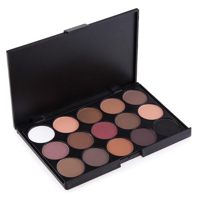 15 Colors Eyeshadow Makeup Palette Cosmetic Contouring Kit - Perfect for Professional and Daily Use-Velvo Beauty