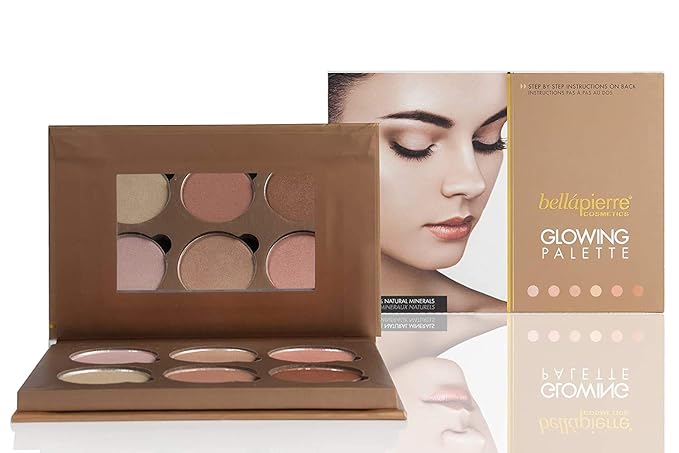 Bellapierre Cosmetics Glowing Palette – 17.28 ml-Velvo Beauty