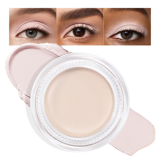 Single Cream Bright Nude Matte Eyeshadow Palette Makeup, Natural Single Mini Instant Holographic Eyeshadow For Women, Sombras Crema Para Ojos, Talc, Paraben & Cruelty Free, R01-Velvo Beauty