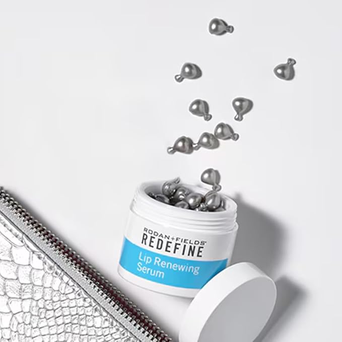 RODAN + FIELDS Lip Renewing Serum | 60 Capsules | Skincare for Dry, Cracked Lips | Sleep Mask Moisturizer With Shea Butter | Treatment-Velvo Beauty