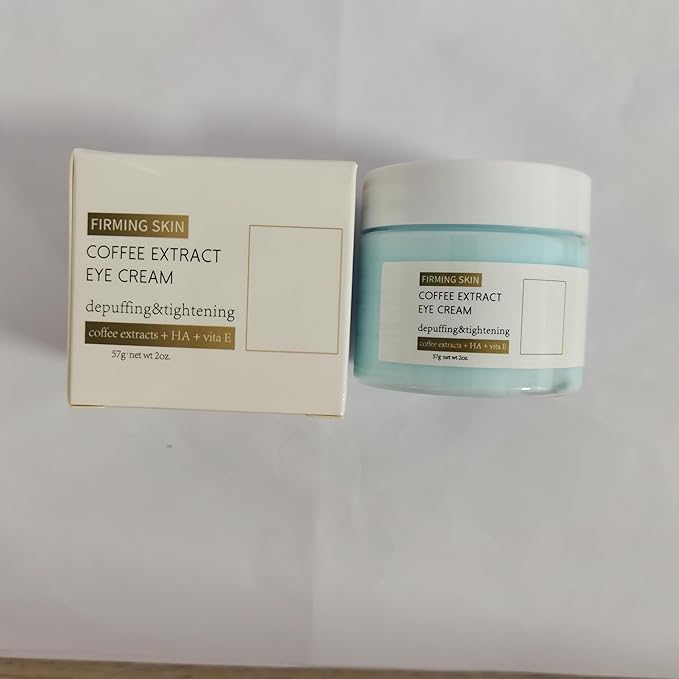 Phix Caffeine Eye Cream, Caffeine Eye Cream For Dark Circles And Puffiness, Caffeine Anti-Wrinkle Stay-Up Late Eye Cream For Bags Puffiness Dark Circles (2Pcs)-Velvo Beauty