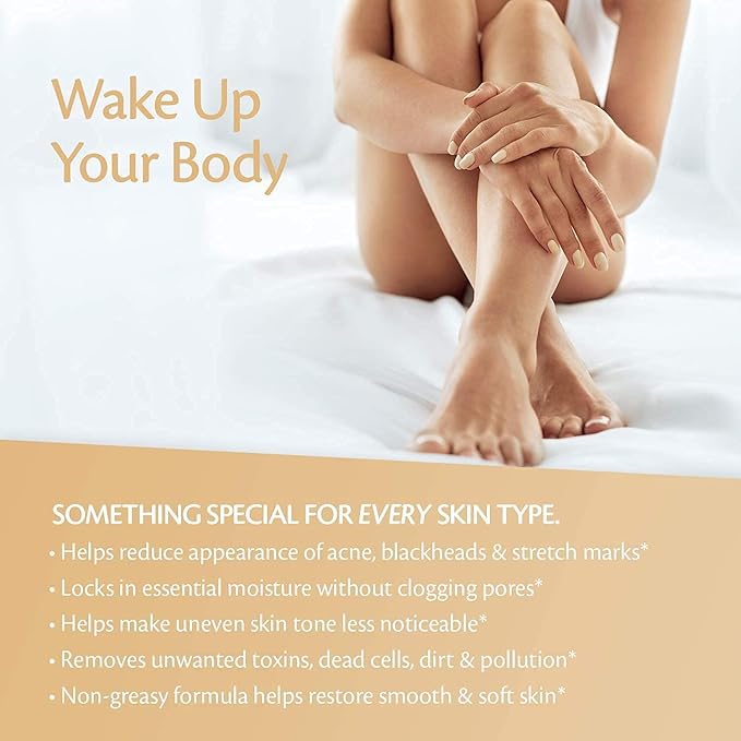Arabica Coffee Scrub for Hands, Feet, and Body, Exfoliating Scrub with Collagen and Stem Cells, Face Cleanser for Cellulite, Fine Lines, and Stretch Marks, 12oz (1 Pack) by M3 Naturals-Velvo Beauty