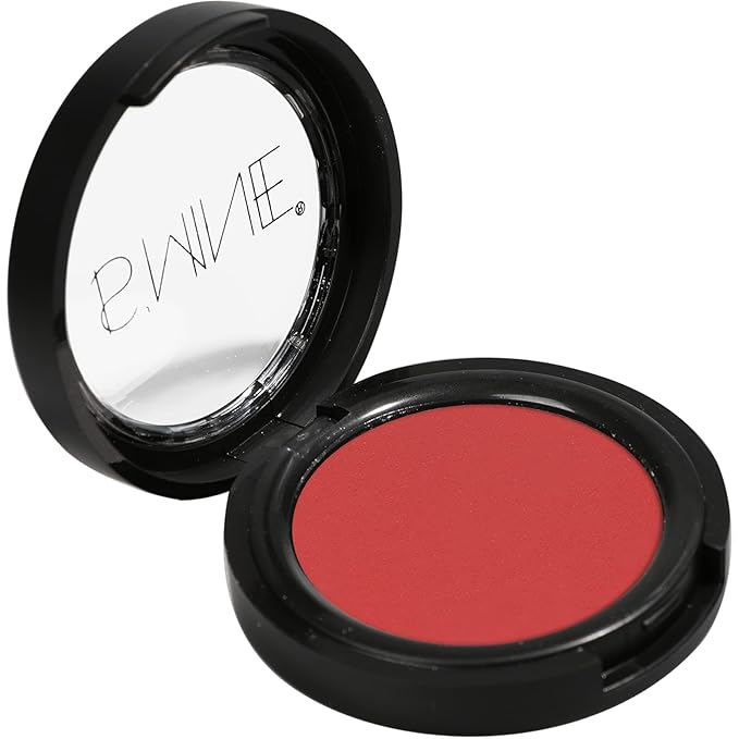 IS'MINE Single Eyeshadow Powder Palette, Matte Red, High Pigment, Longwear Eye Makeup for Day & Night-Velvo Beauty