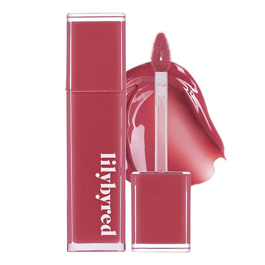 lilybyred Bloody Liar Coating Tint | Korean Glossy Lip Stain, Vivid & Juicy Color, Syrupy Shine, Moisturizing, Long-Lasting & Smudge-Proof, Non-Sticky, Lightweight, 0.14 oz. (20 Something Cherry)-Velvo Beauty
