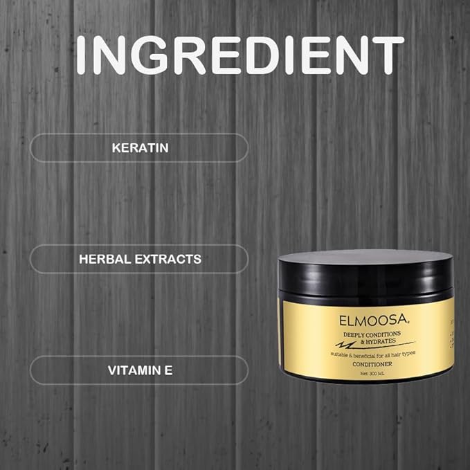 REPAIR & CARE DEEPLY CONDITIONER - Caviar Hair Treatment/Split Ends Treatment/Salon-Grade Repair For Permed/Damaged Hair Luxury Hair Care 300ML-Velvo Beauty