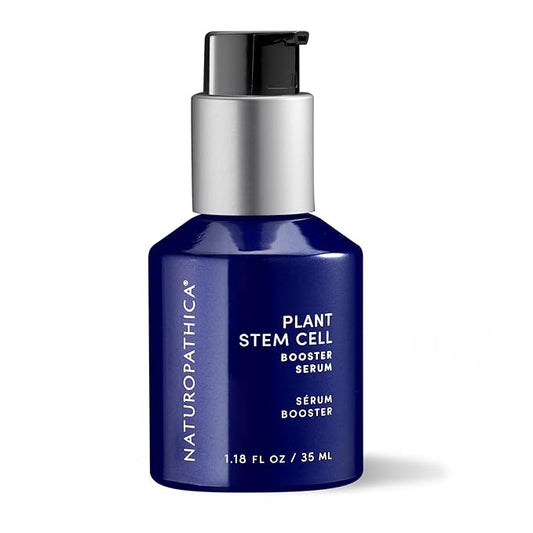 Naturopathica Plant Stem Cell Booster Serum, Daily Anti-Aging Face Serum to Smooth Fine Lines, Firming Facial Serum Helps Plump & Protect Skin, 1.18 fl oz-Velvo Beauty