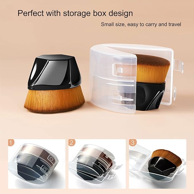 PHOERA Foundation Full Coverage Makeup, Mushroom Head Air Cushion CC Cream Natural Foundation Set,PHOERA Concealer, PHOERA Primer, PHOERA Powder, Foundation Brushes (103 Warm Peach+ 03 Warm Nude CC)-Velvo Beauty