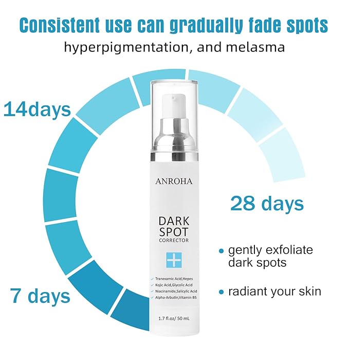 Dark Spot Remover for Face and Body Serum Promotes Anti-Aging Effect -Dark Spot Corrector for Women and Men with Niacinamide Kojic Acid & Salicyic Acid 50ml /1.7fl oz-Velvo Beauty