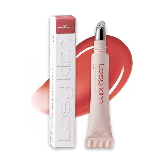 PDRN Tinted Lip Serum β High Gloss Ultra Hydrating Natural Glow, Non-Sticky Volumizing Color Glaze with Long-Lasting Shine, Nourishing Moisturizing Repair for Chapped Lips (0.34 oz)-Velvo Beauty