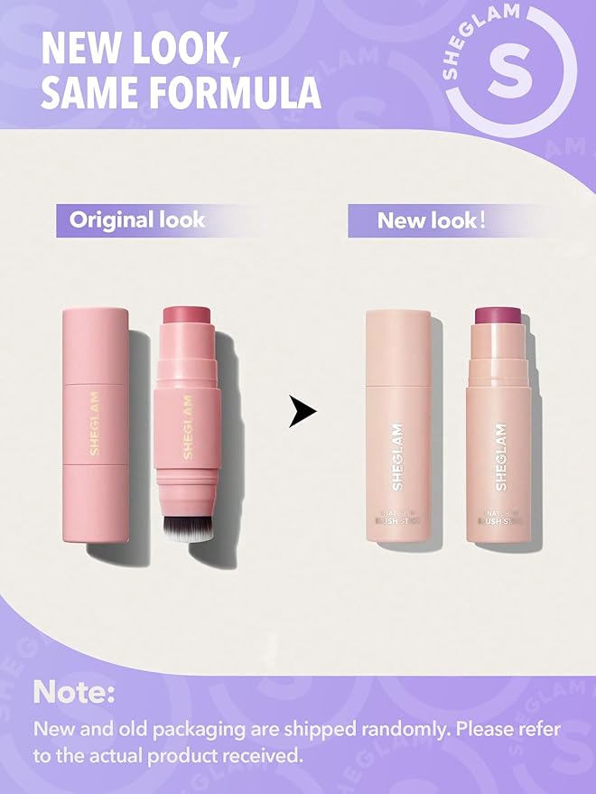 SHEGLAM Snatch N Cream Blush Stick Longlasting High Pigment Blush for Cheeks - Next Dimension-Velvo Beauty