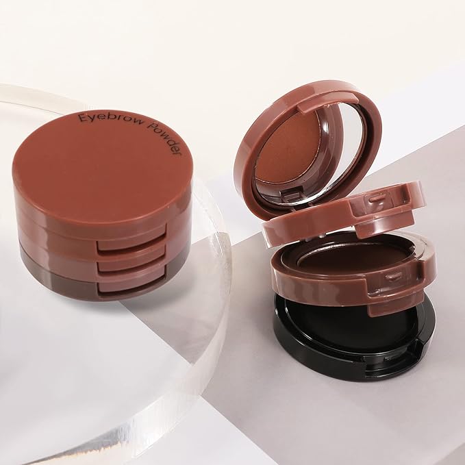 Boobeen 3 Color Eyebrow Powder Palette, Waterproof Eyebrow Makeup, Brow Definer to Shape Perfect Brow-Velvo Beauty