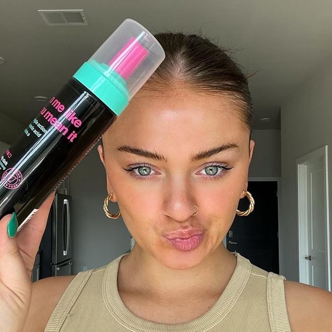 b.tan Dark Self Tanner Mousse | Tan Me Like You Mean It - Dark, 1 Hour Express Sunless Tanner Foam, Bronzing Glow, No Fake Tan Smell, Face & Body, Vegan, Cruelty & Paraben Free, 6.7 Fl Oz-Velvo Beauty